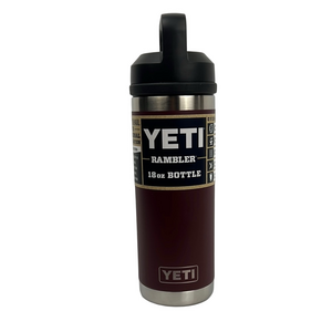 Yeti Rambler 18 oz Bottle - Burgundy and Black (Wild Vine) - NWT